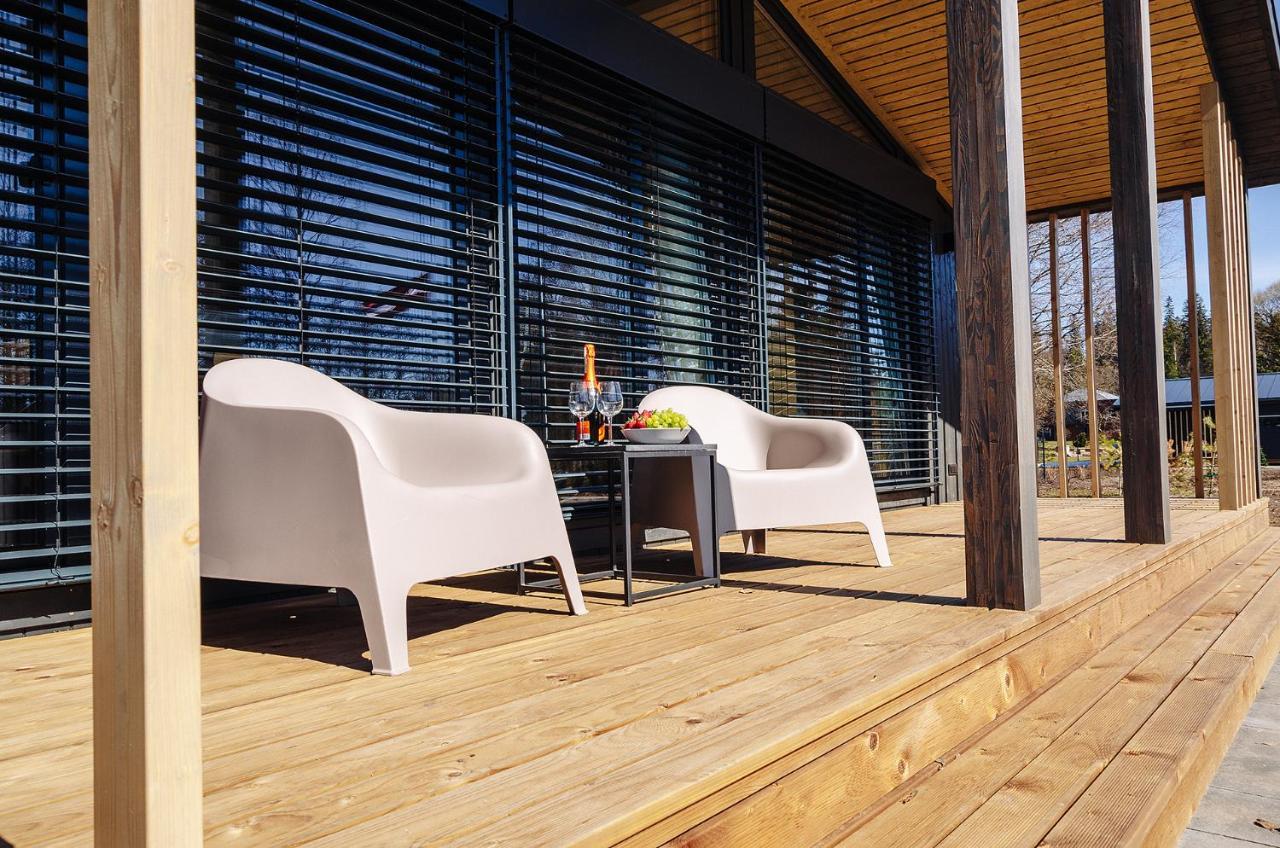 Holiday Houses Lille'S With Sauna Alūksne Exterior foto