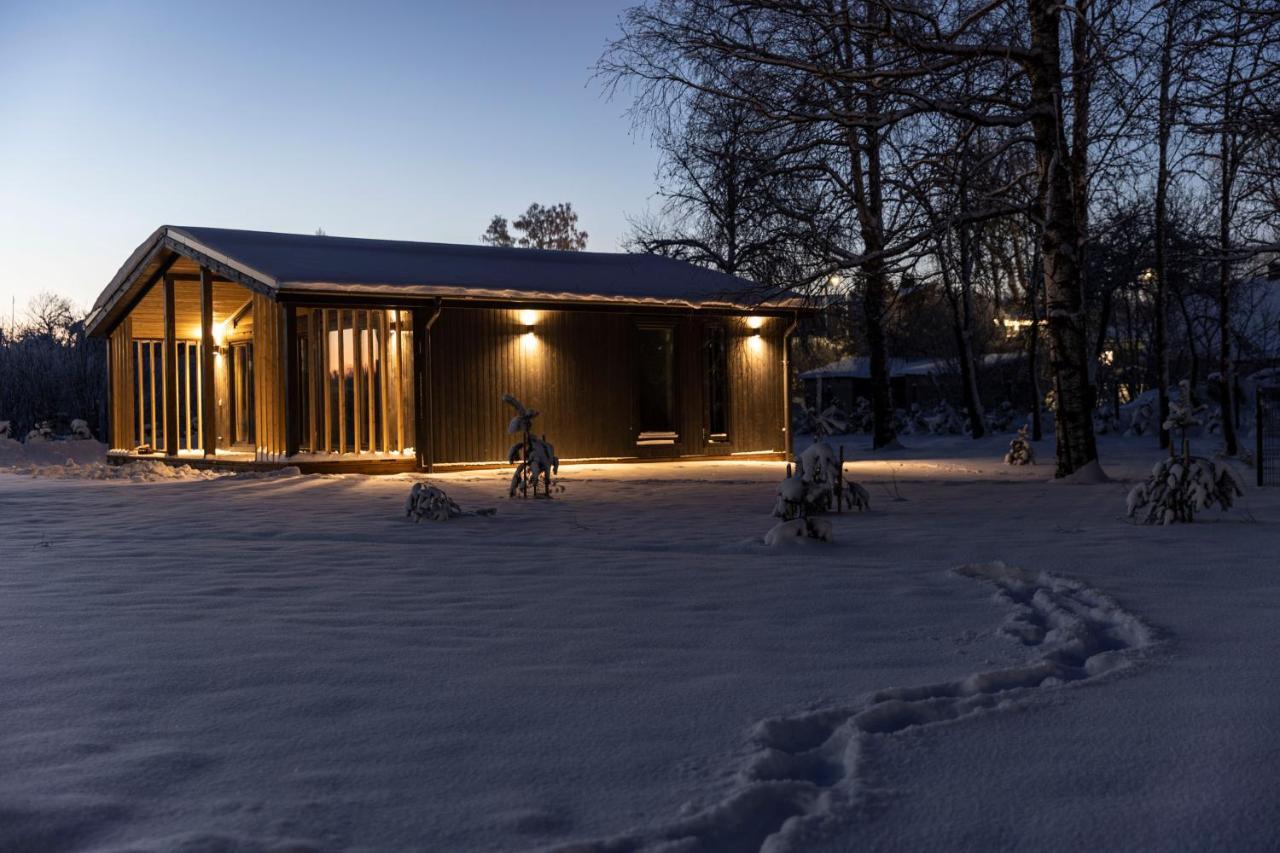 Holiday Houses Lille'S With Sauna Alūksne Exterior foto