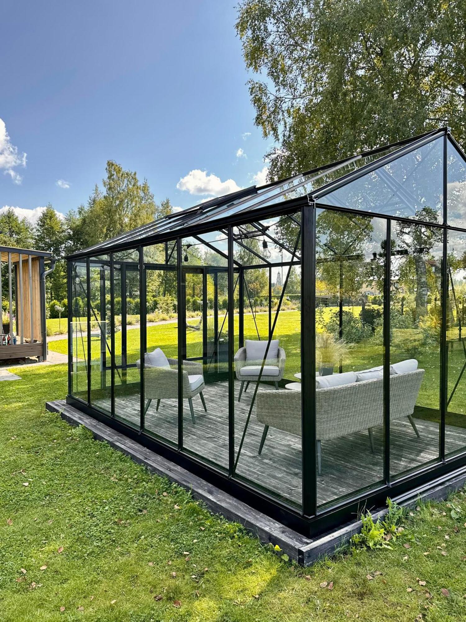 Holiday Houses Lille'S With Sauna Alūksne Exterior foto